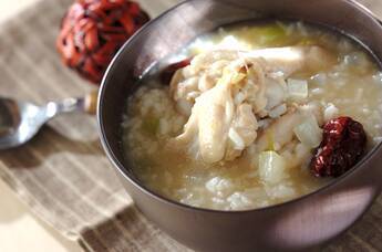 冬瓜入りサムゲタン風雑炊