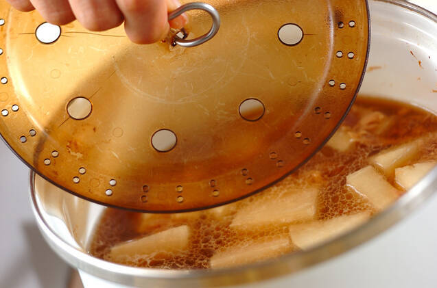 簡単やみつき！大根とツナのコクうま煮の作り方の手順3