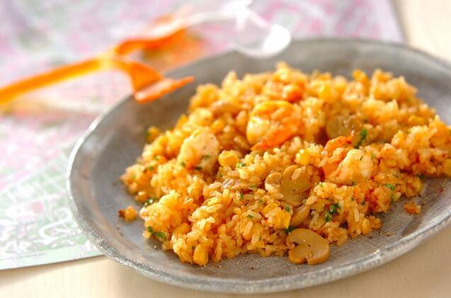 エビのピラフ