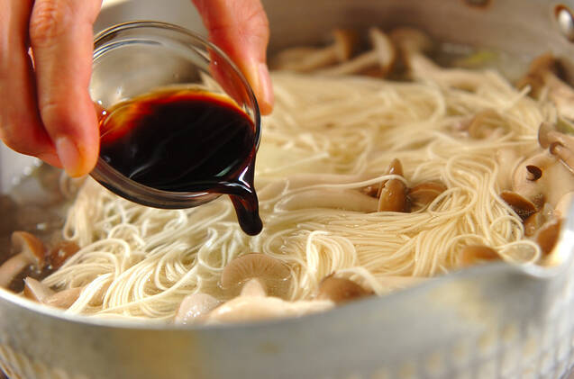 鶏と冬瓜の温麺の作り方の手順3