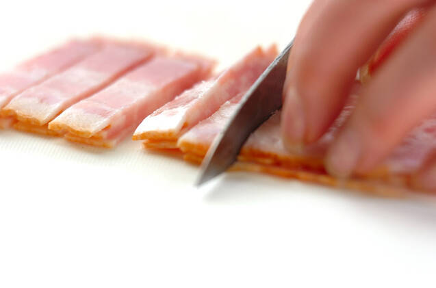 カレーマカロニの作り方の手順1