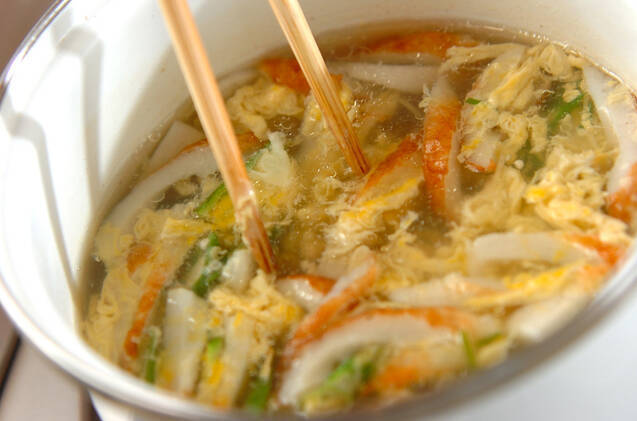 卵スープの作り方の手順6