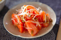 トマトのザーサイ和え