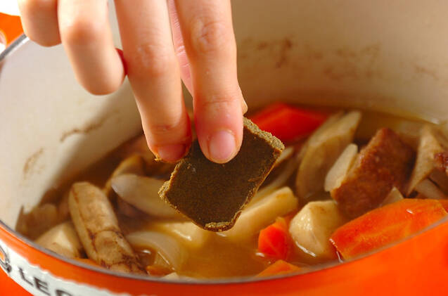 豚肉和風カレーの作り方の手順10