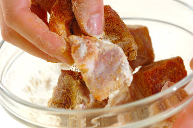 豚肉和風カレーの作り方の手順1