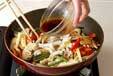 イカと野菜の炒め物の作り方の手順9