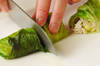 外葉も活用！レタス生春巻きの作り方の手順4