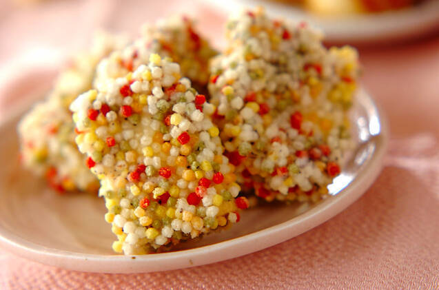 豆腐のあられ揚げ