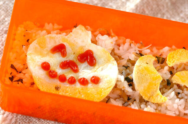 ハロウィン和風チャーハン