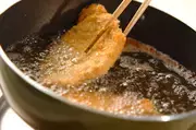 カレーソースがけトンカツの作り方2