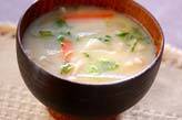大根とお餅の白みそ汁