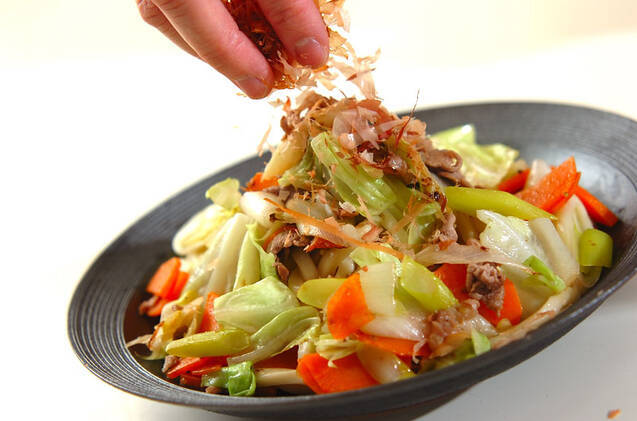 10分で簡単！ユズコショウ風味の焼きうどんの作り方の手順5