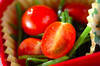 ホウレン草とトマトのナムルの作り方の手順