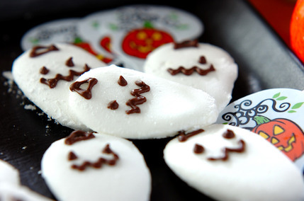 ハロウィンおばけマシュマロ