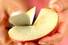 リンゴの塩昆布和えの作り方の手順1