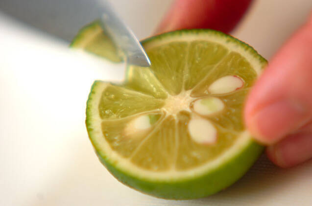 お刺身盛り合わせの作り方の手順3