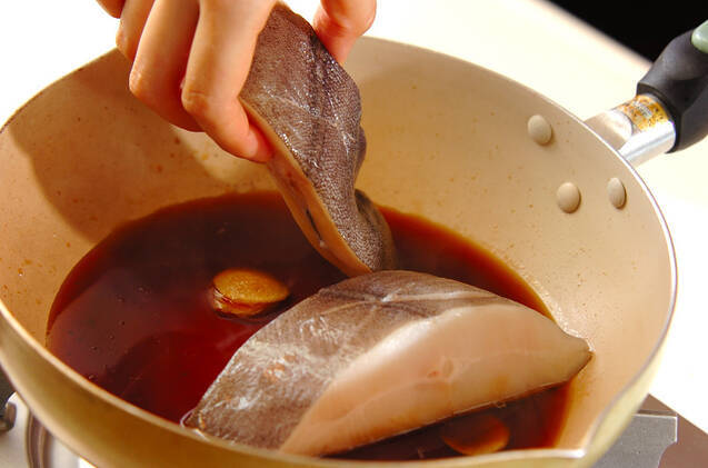 定番カレイの煮付けの作り方の手順5