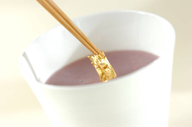 紫イモのスープの作り方の手順4