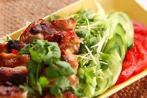 鶏肉のパリッと焼き