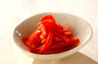 パプリカのペッパー炒め