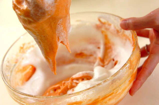 トマトのシフォンケーキの作り方の手順8