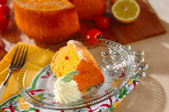 トマトのシフォンケーキ