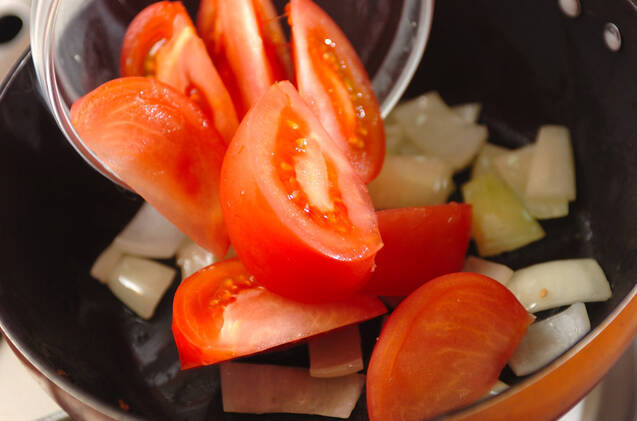 野菜のトマト煮込みの作り方の手順2