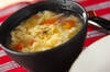 トマトとベーコンのふんわり卵スープの作り方の手順