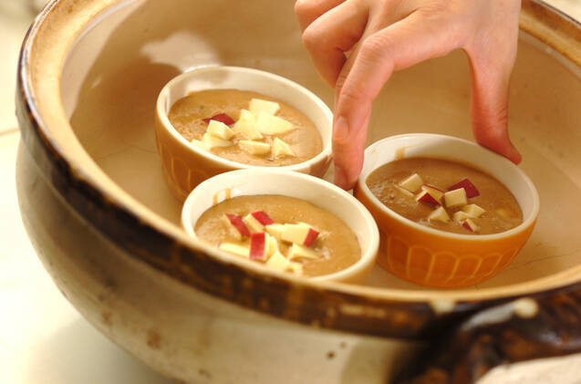 サツマイモの黒糖蒸しパンの作り方の手順5