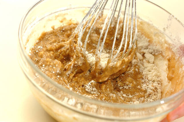 サツマイモの黒糖蒸しパンの作り方の手順3