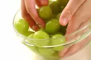 マスカットのデザートの作り方1
