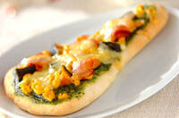 ナンでチーズピザ