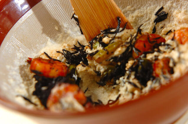 エビ入り白和えの作り方の手順7