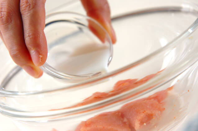 エノキ明太キュウリ和えの作り方の手順2