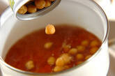 ヒヨコ豆のメープル煮の作り方1