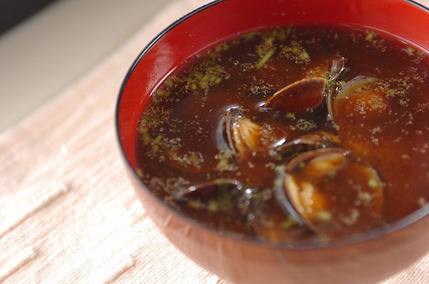 シジミの赤だし