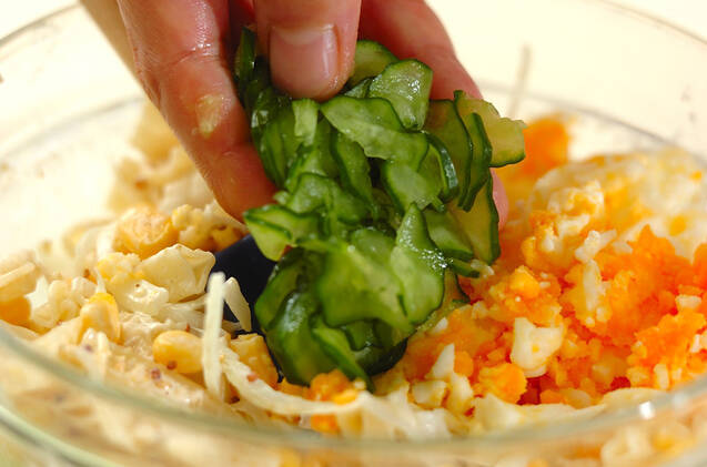 マカロニサラダの作り方の手順8