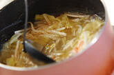 モヤシのとろ～り春雨スープの作り方3