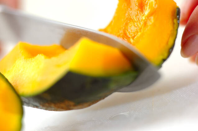 カボチャのグラタンの作り方の手順1