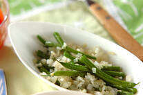 サヤインゲンのシンプルソテー