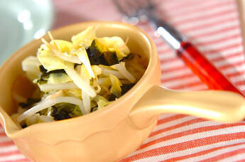 キャベツの酢の物