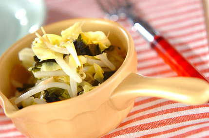 キャベツの酢の物