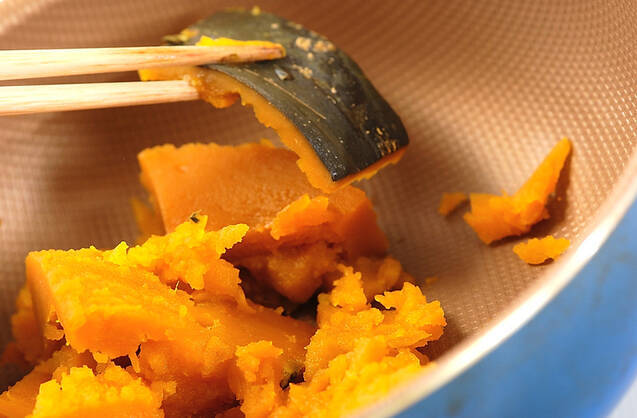 カボチャのニョッキの作り方の手順3