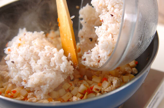 和風オムライスの作り方の手順9