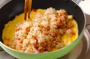 和風オムライスの作り方3