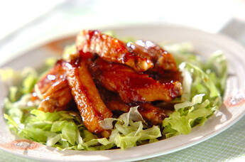 鶏肉のユズジャム煮