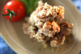 砂肝の山椒風味揚げ