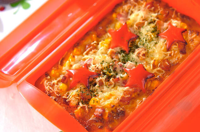 スチームケースで、簡単七夕パン