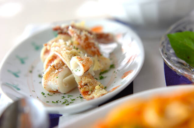 イカのチーズ焼き