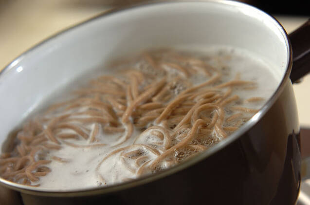 肉つけそばの作り方の手順3